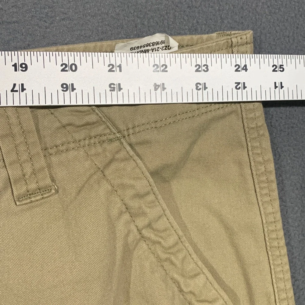 Wrangler Cargo Shorts Men 48 Relaxed Fit Khaki Stretch Cotton Utility